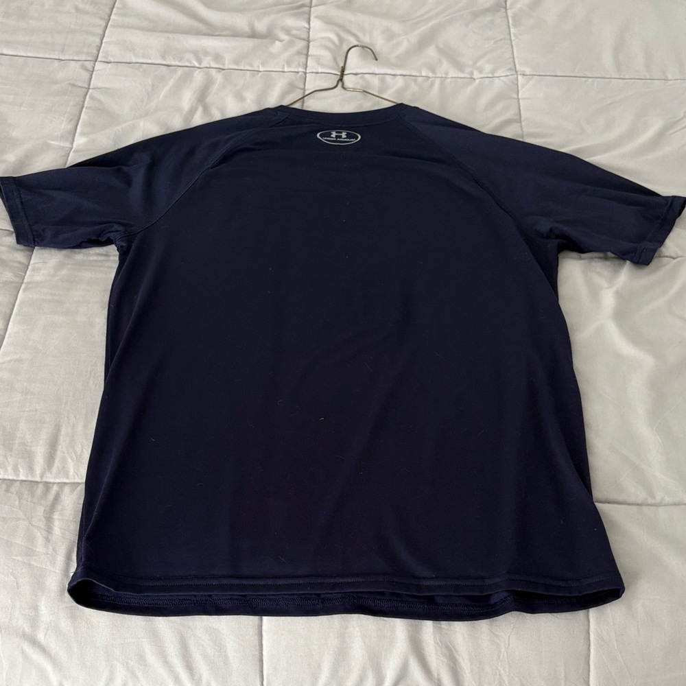 Under Armour Navy Blue Champion Tee - Picture 4 of 5